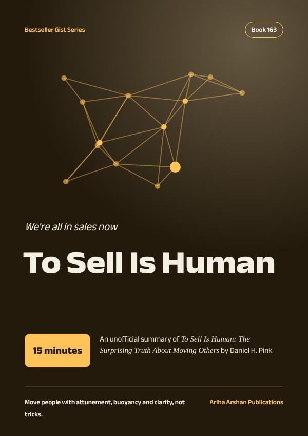 To Sell Is Human
